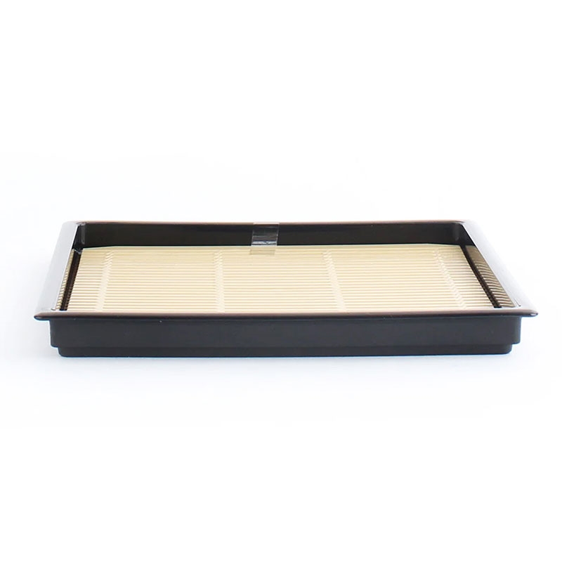 Khay đựng mì Soba Nhật Bản kèm tấm lưới 19.5x19.5cm thương hiệu YASUKAWA