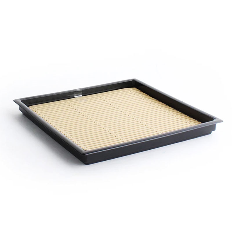 Khay đựng mì Soba Nhật Bản kèm tấm lưới 19.5x19.5cm thương hiệu YASUKAWA