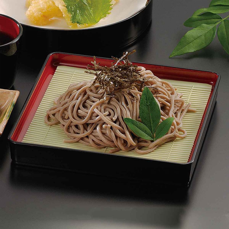 Khay đựng mì Soba Nhật Bản kèm tấm lưới 19.5x19.5cm thương hiệu YASUKAWA
