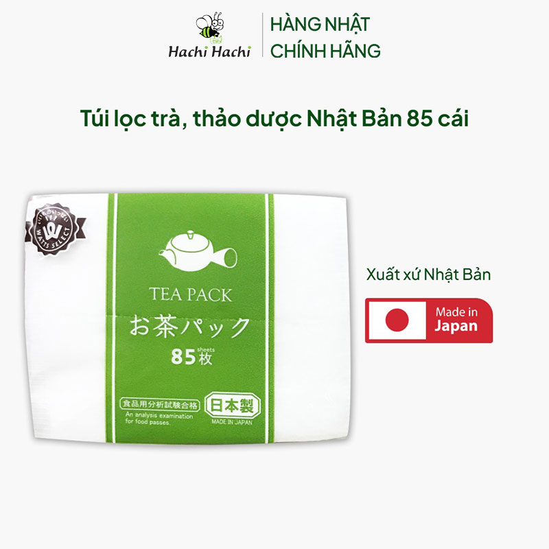 Túi lọc trà, thảo dược Nhật Bản 85 cái thương hiệu WATTS