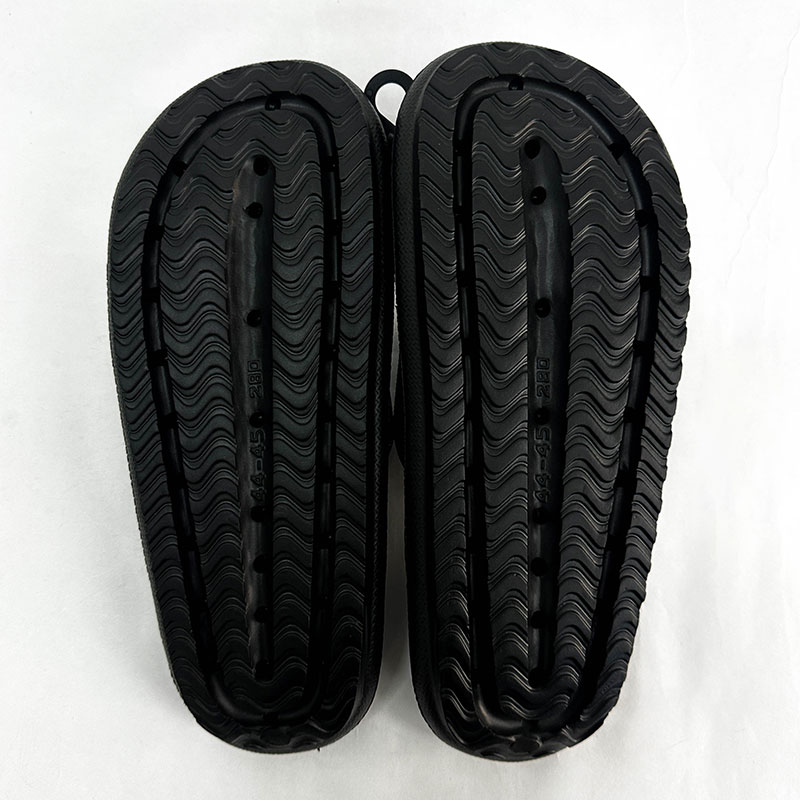 Dép nhựa quai ngang 28cm (Đen) thương hiệu 