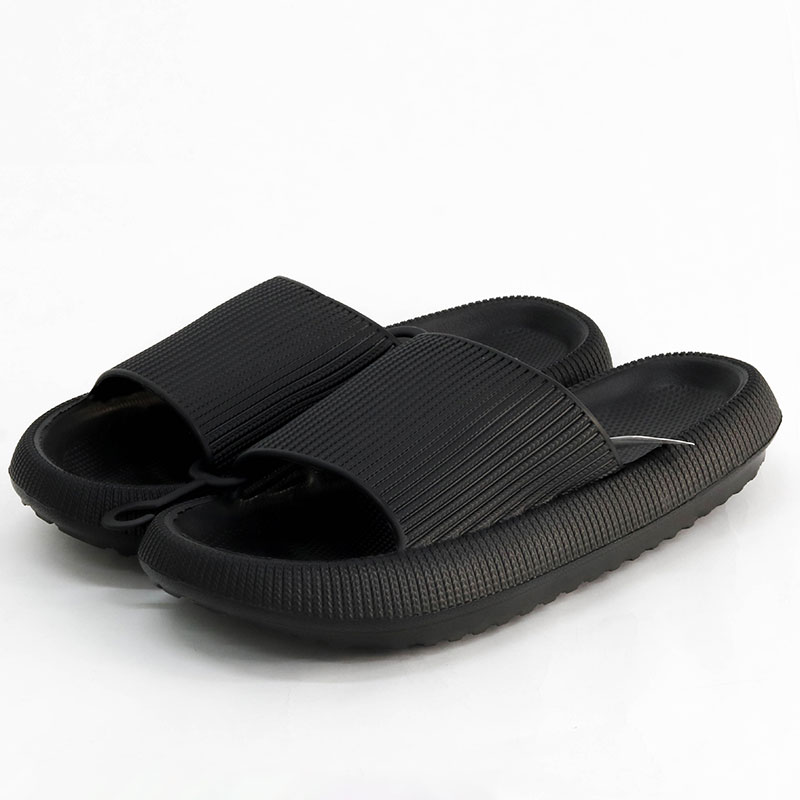 Dép nhựa quai ngang 28cm (Đen) thương hiệu 
