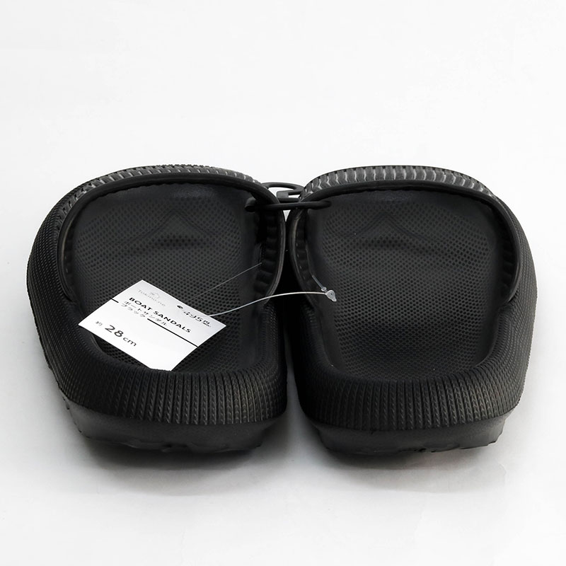 Dép nhựa quai ngang 28cm (Đen) thương hiệu 