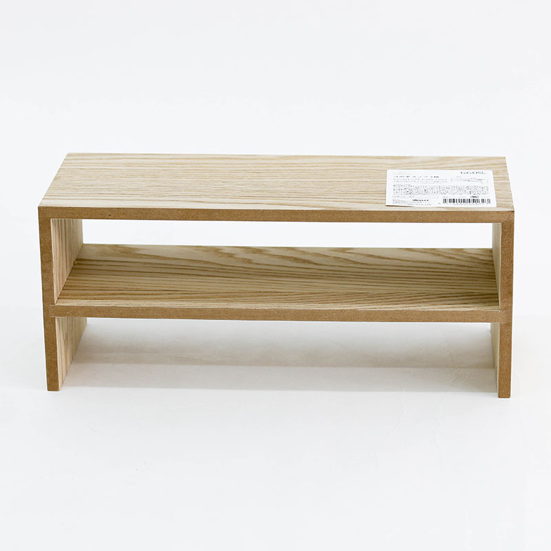 Kệ gỗ nhỏ để văn phòng phẩm, vật dụng 2 tầng 30x13.5cm thương hiệu WATTS