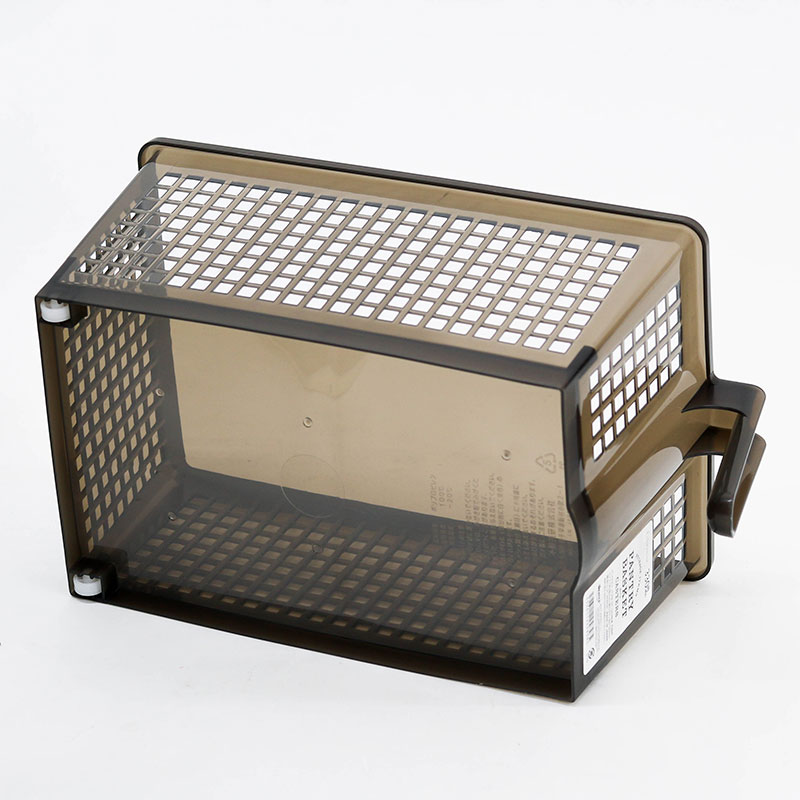 Rổ nhựa đựng vật dụng Nhật Bản có tay cầm, bánh xe 20.4x34.7cm thương hiệu WATTS