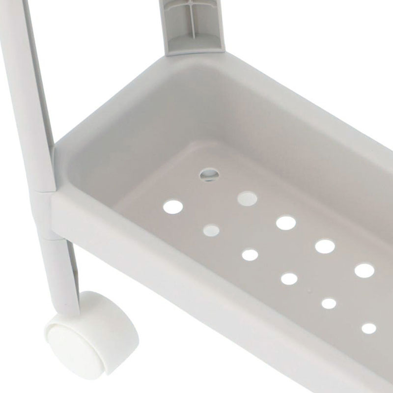 Kệ để đồ đa năng 3 tầng có bánh xe Slim Storage Wagon 50x15.1cm thương hiệu WATTS