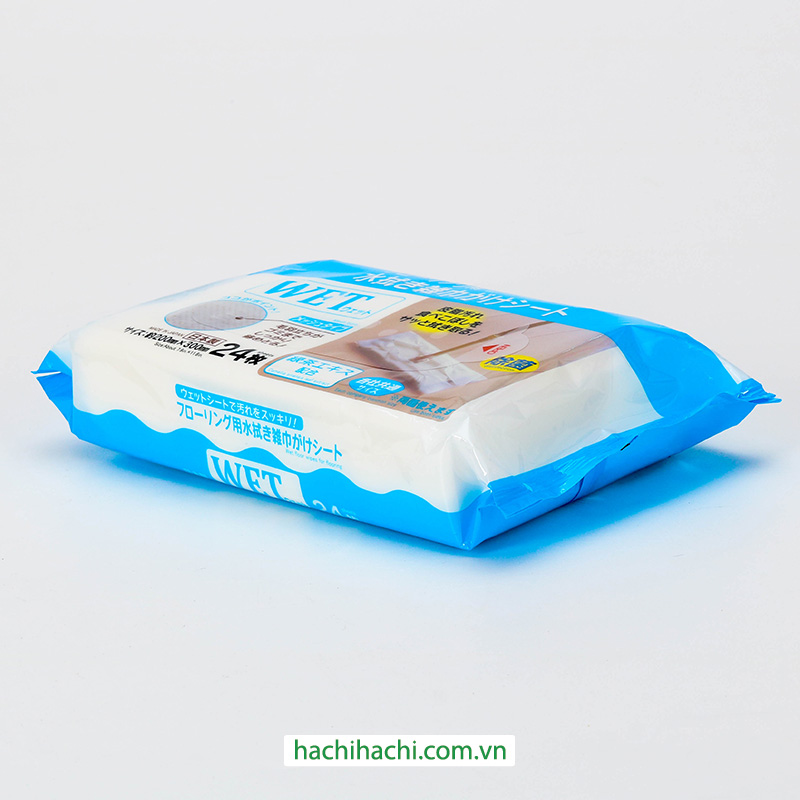 Khăn ướt lau sàn kháng khuẩn 24 tờ 20x30cm thương hiệu KYOWA SHIKO