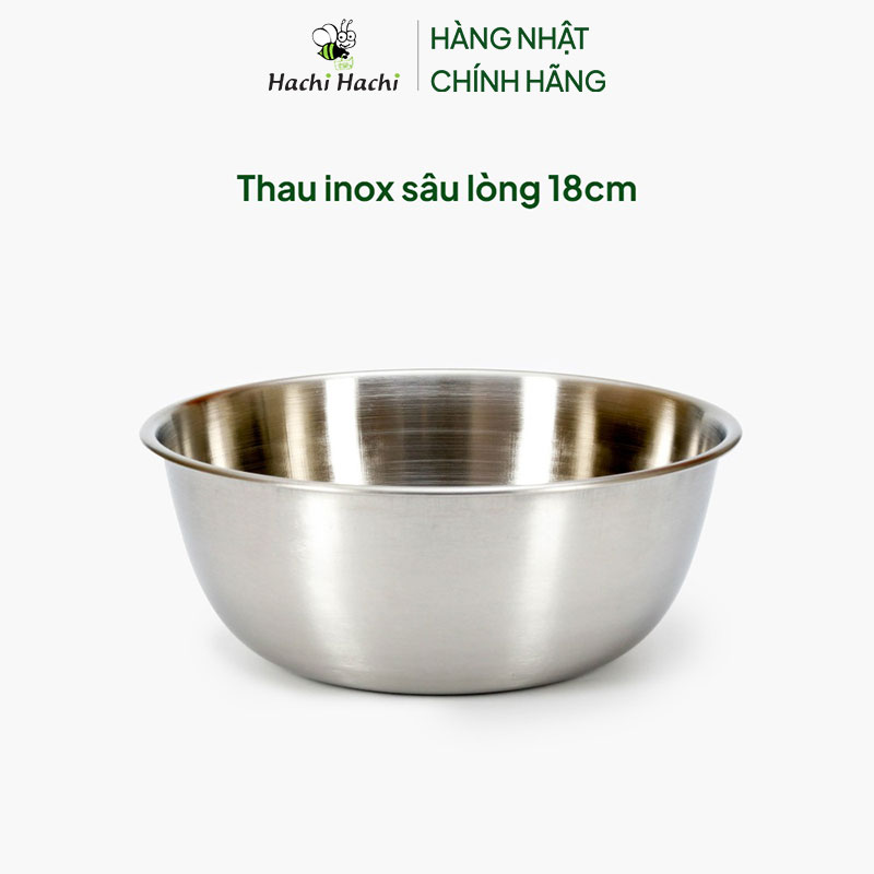 Thau inox sâu lòng 18cm thương hiệu WATTS