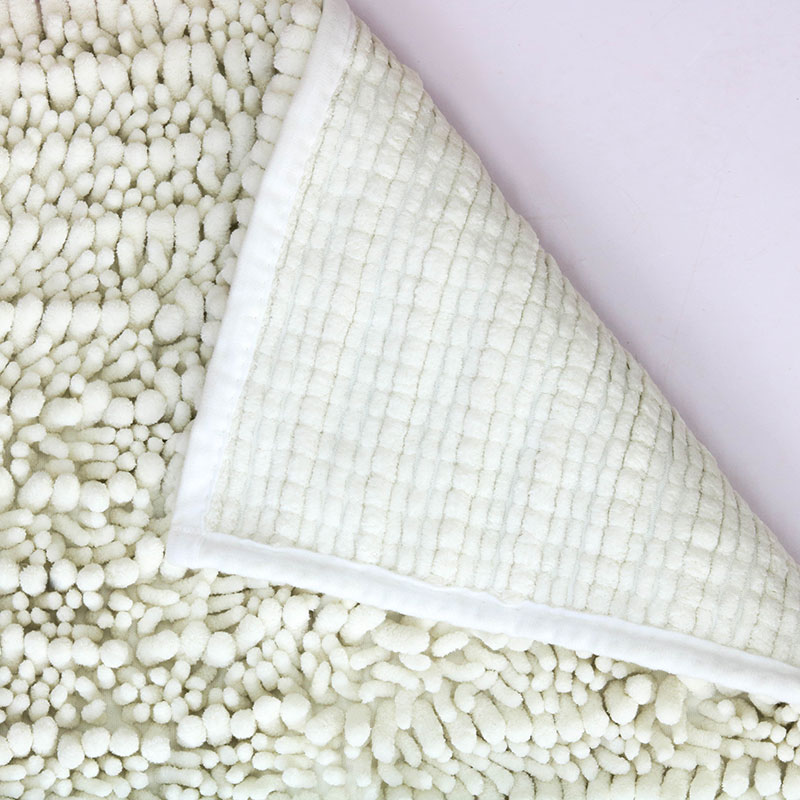 Thảm chùi chân siêu thấm nước Microfiber 35x50cm (Màu kem) thương hiệu WATTS