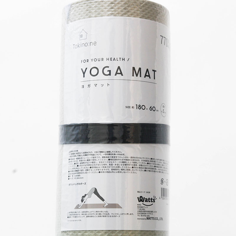Thảm tập Yoga 180x60cm thương hiệu WATTS