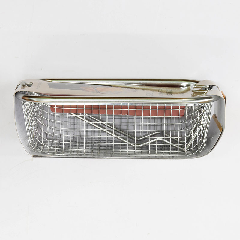 Rổ chiên nhúng ngập dầu inox có quai cầm gấp gọn 17x9cm thương hiệu WAHEI FREIZ