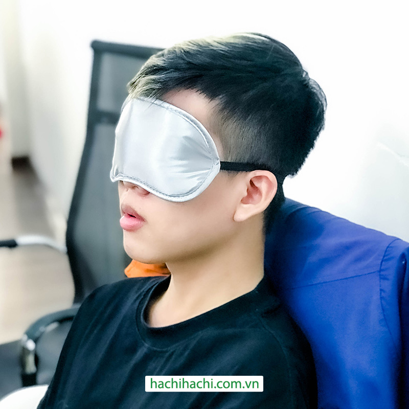 Miếng che mắt chườm mắt nóng lạnh dạng gel thư giãn thương hiệu MARUTATSU
