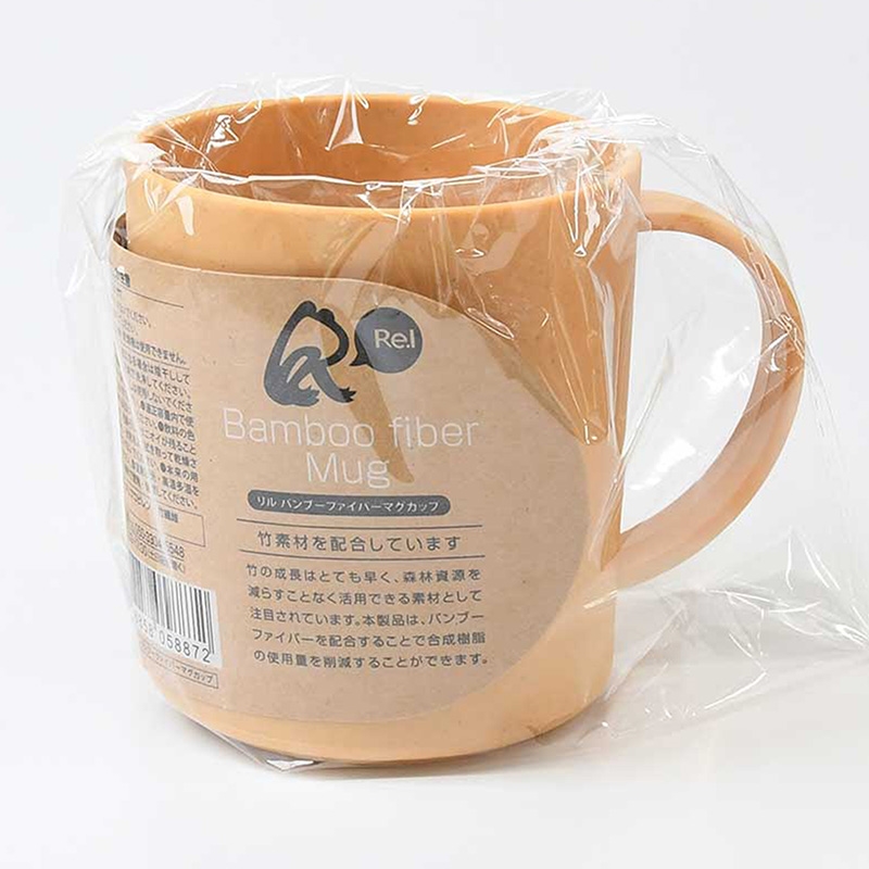 Ly sợi tre 370ml, thân thiện môi trường (Nhiều mẫu)-Giao mẫu ngẫu nhiên thương hiệu MARUTATSU