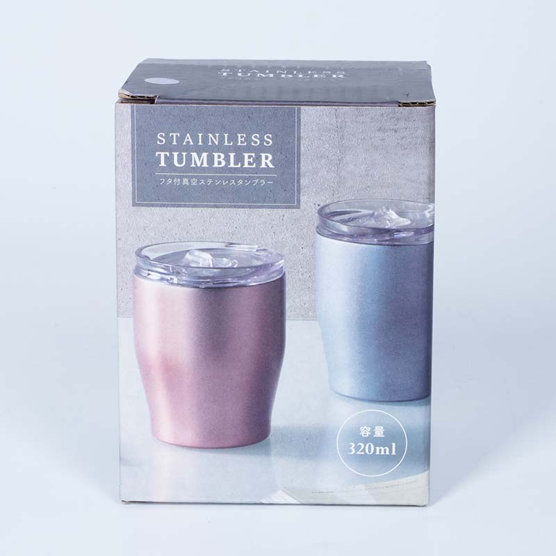 Ca, cốc, ly giữ nhiệt inox có nắp uống trực tiếp 320ml (Nhiều mẫu)-Giao mẫu ngẫu nhiên thương hiệu MARUTATSU