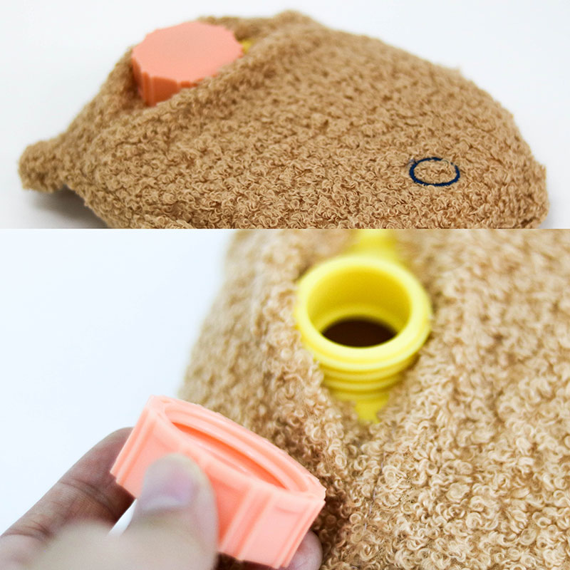 Túi chườm nóng đau bụng kinh, sưởi ấm tay hình thú cưng 500ml thương hiệu MARUTATSU