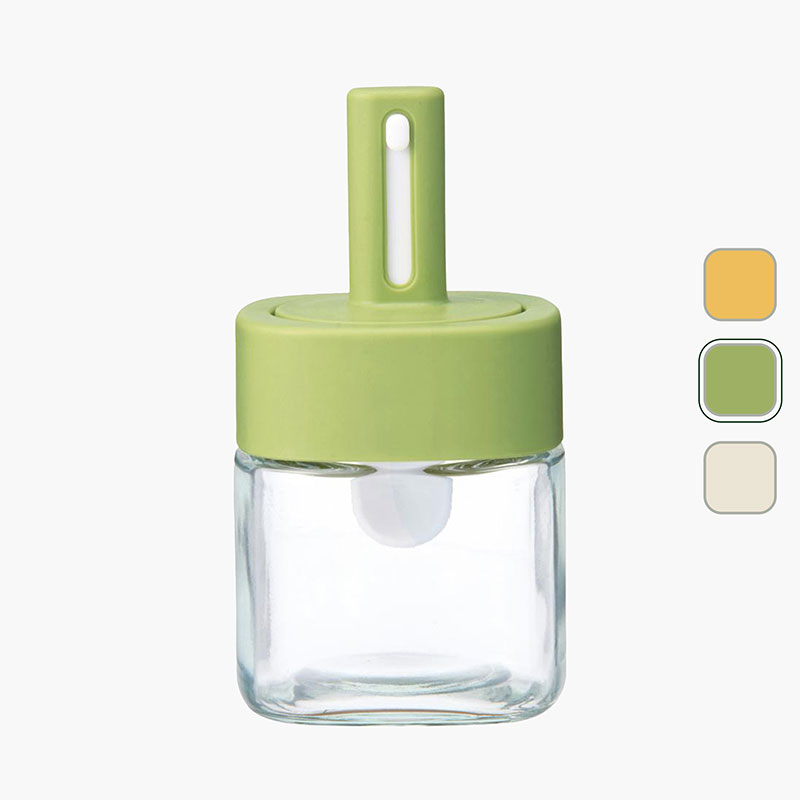 Hộp đựng gia vị kèm muỗng 220ml (Nhiều mẫu)-Giao mẫu ngẫu nhiên