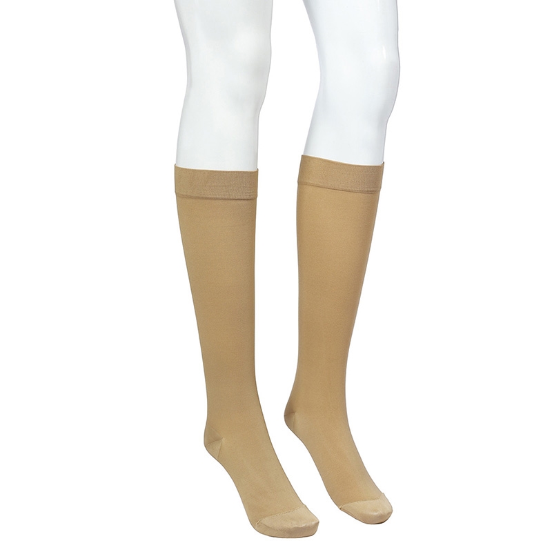 Vớ y khoa điều trị giãn tĩnh mạch Othree M beige (Vớ gối kín ngón), thích hợp cho bắp chân 32-38cm thương hiệu 