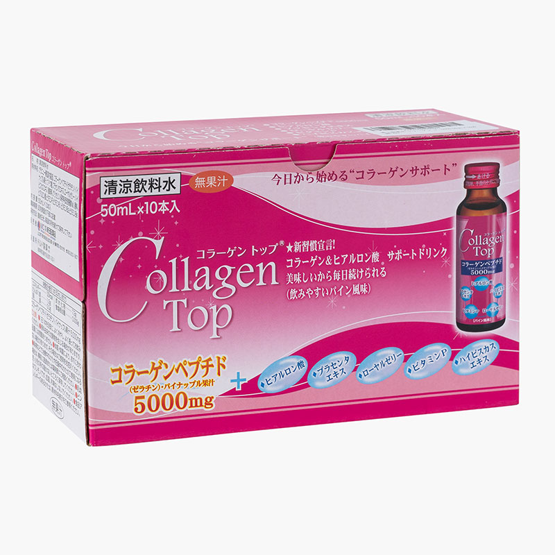 TPBS: Nước uống Collagen Nhật Bản Top 50mlx10 chai thương hiệu 