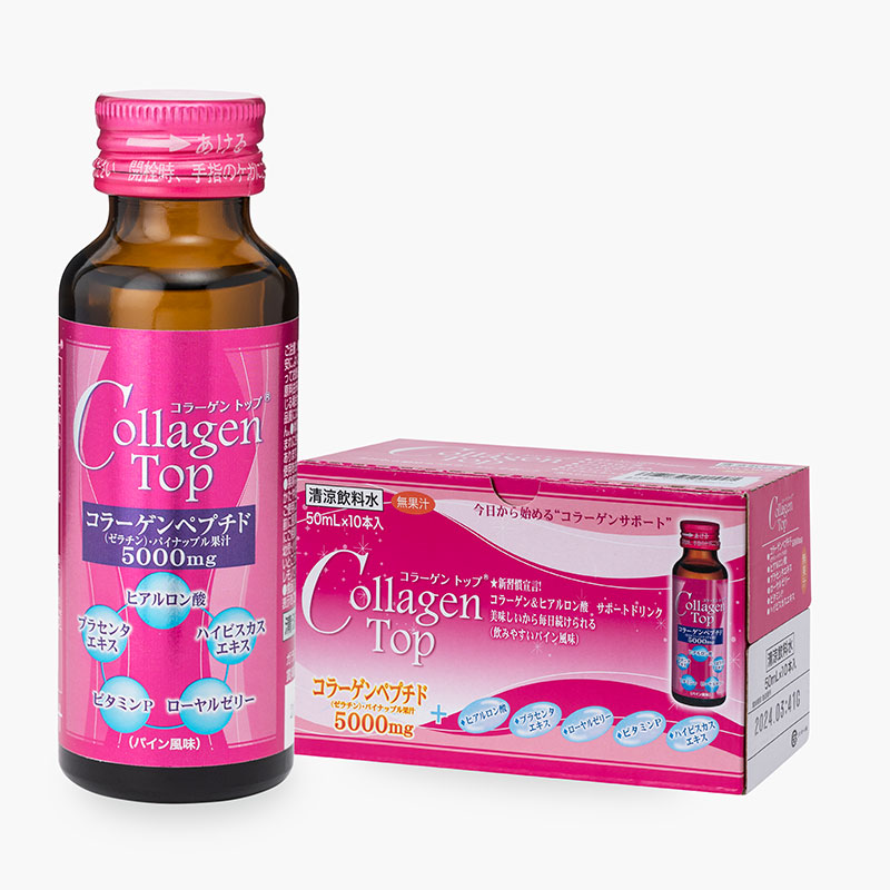 TPBS: Nước uống Collagen Nhật Bản Top 50mlx10 chai thương hiệu 