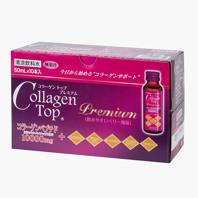 TPBS: Nước uống Collagen Nhật Bản Top Premium 50mlx10 chai thương hiệu 