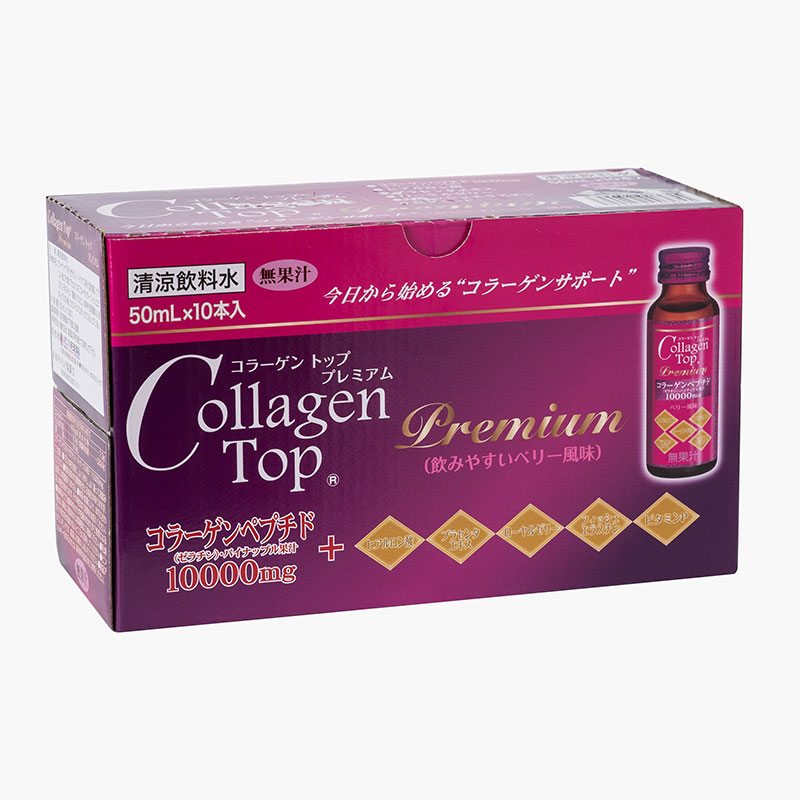 TPBS: Nước uống Collagen Nhật Bản Top Premium 50mlx10 chai thương hiệu 