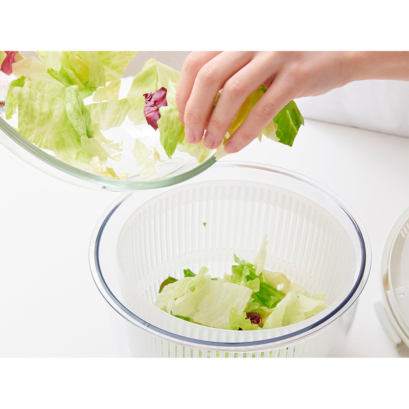 Rổ quay rau ráo nước Nhật Bản 26cm thương hiệu 