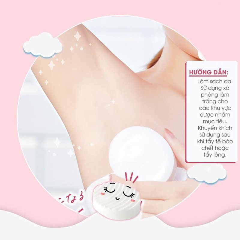 Xà phòng làm mờ thâm nách Himecoto 100g thương hiệu 