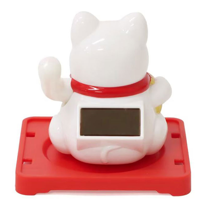 Mèo vẫy tay trang trí & Daruma may mắn Solar năng lượng mặt trời thương hiệu KANEWAKA