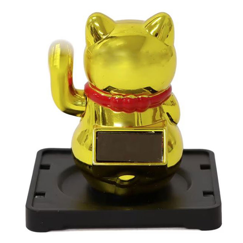 Mèo vẫy tay trang trí Solar năng lượng mặt trời thương hiệu KANEWAKA