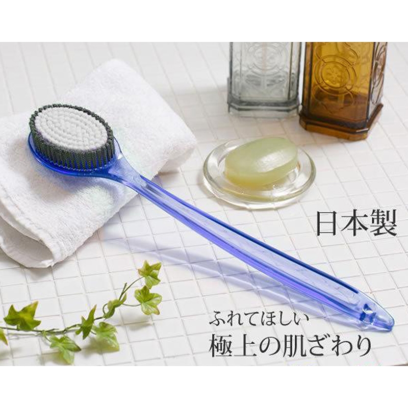 Bàn chải tắm massage cơ thể, tạo bọt làm sạch da (Xanh) thương hiệu 