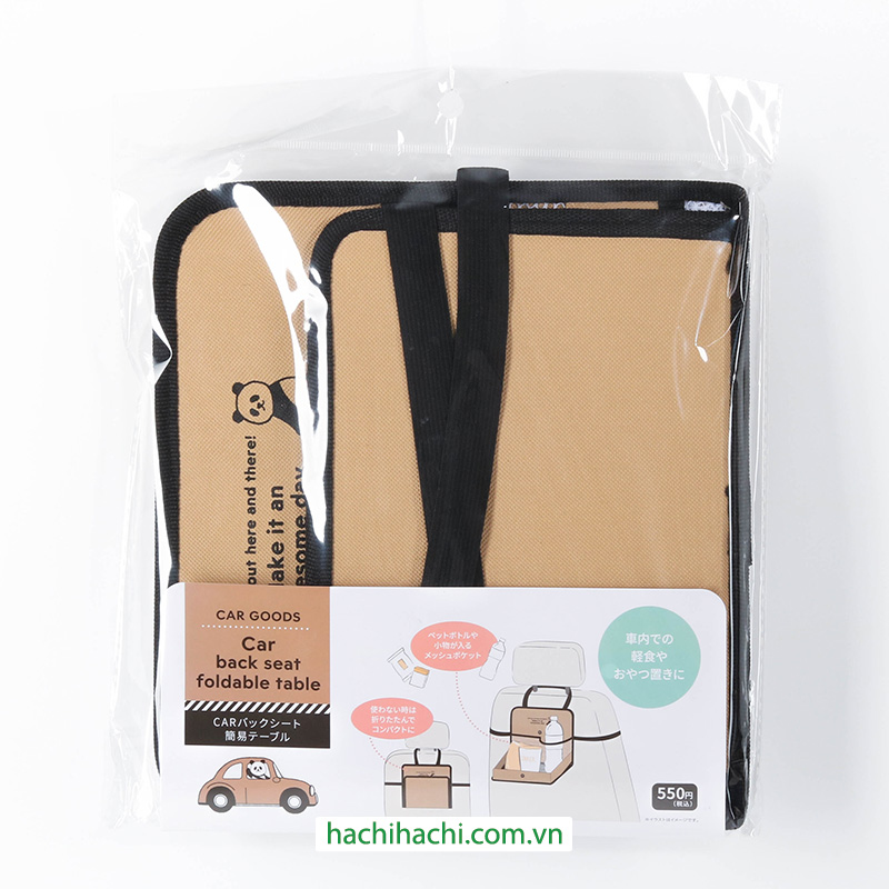 Bàn gấp sau ghế xe hơi 25.5x17cm thương hiệu KARINPIA