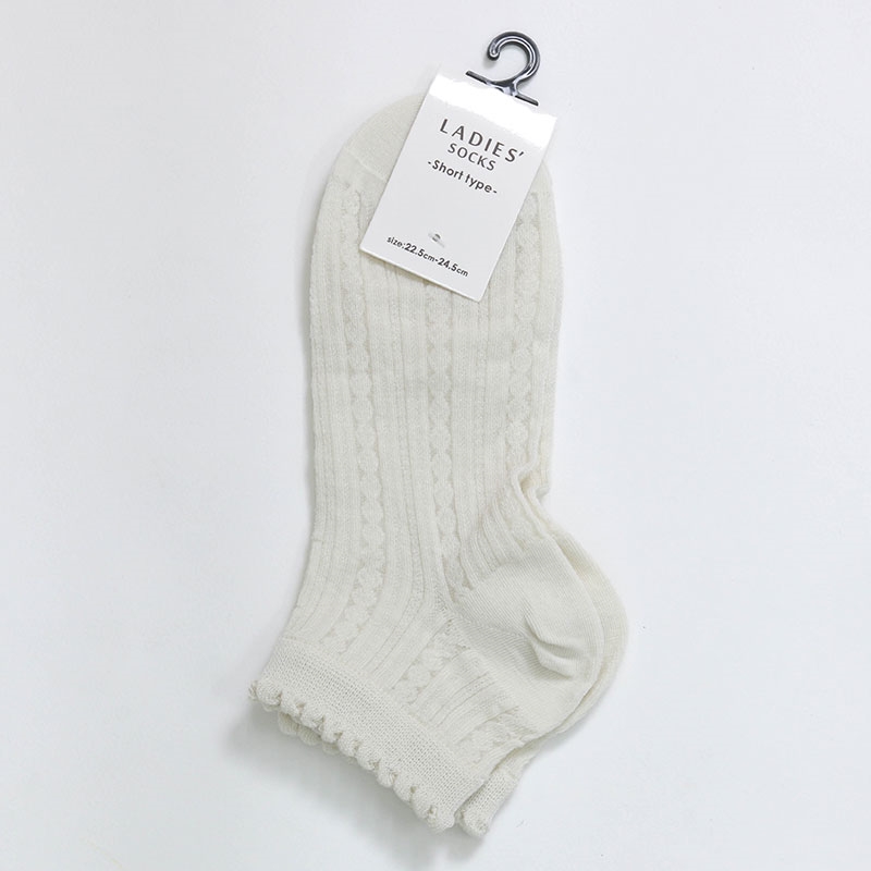 Vớ nữ cổ ngắn lưới thoáng khí 22.5-24.5cm (Nhiều mẫu)-Giao mẫu ngẫu nhiên thương hiệu KARINPIA