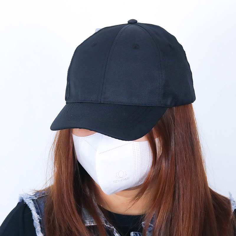Nón lưỡi trai có ngăn đựng túi gel chườm mát Free size (Đen) thương hiệu KARINPIA