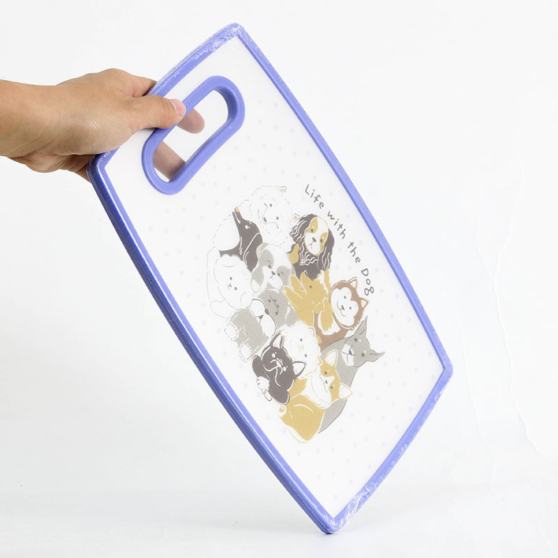 Thớt nhựa họa tiết thú cưng 30.3x20.3cm thương hiệu KARINPIA