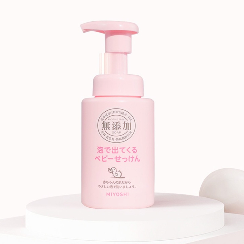 Bọt tắm cho bé Miyoshi không chất phụ gia 250ml thương hiệu 