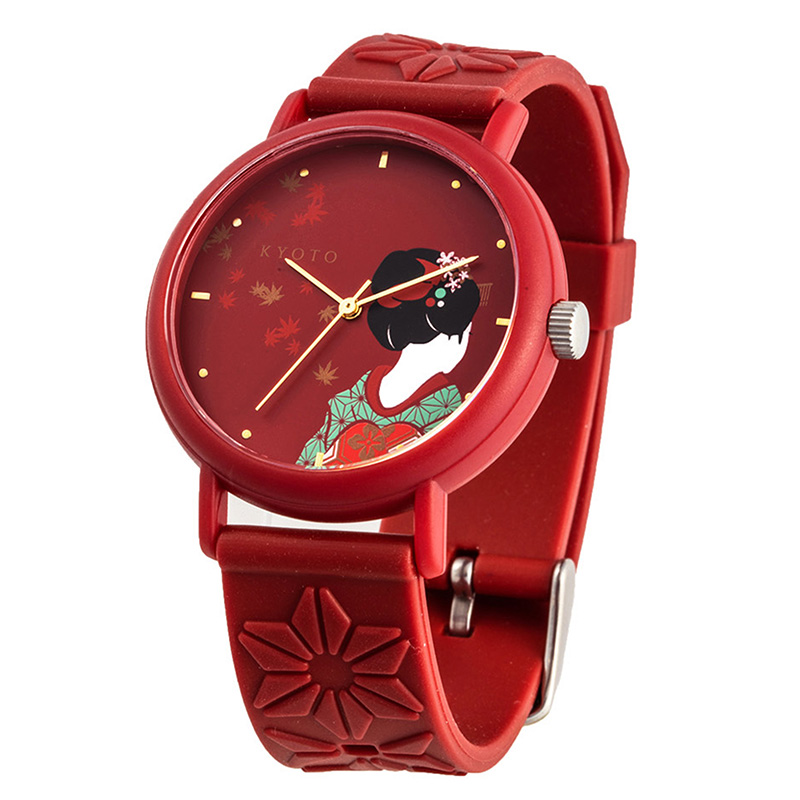 Đồng hồ hương thơm KAORU Nhật Bản 38mm (Kyoto - Hương hoa trà Tsubaki) thương hiệu 