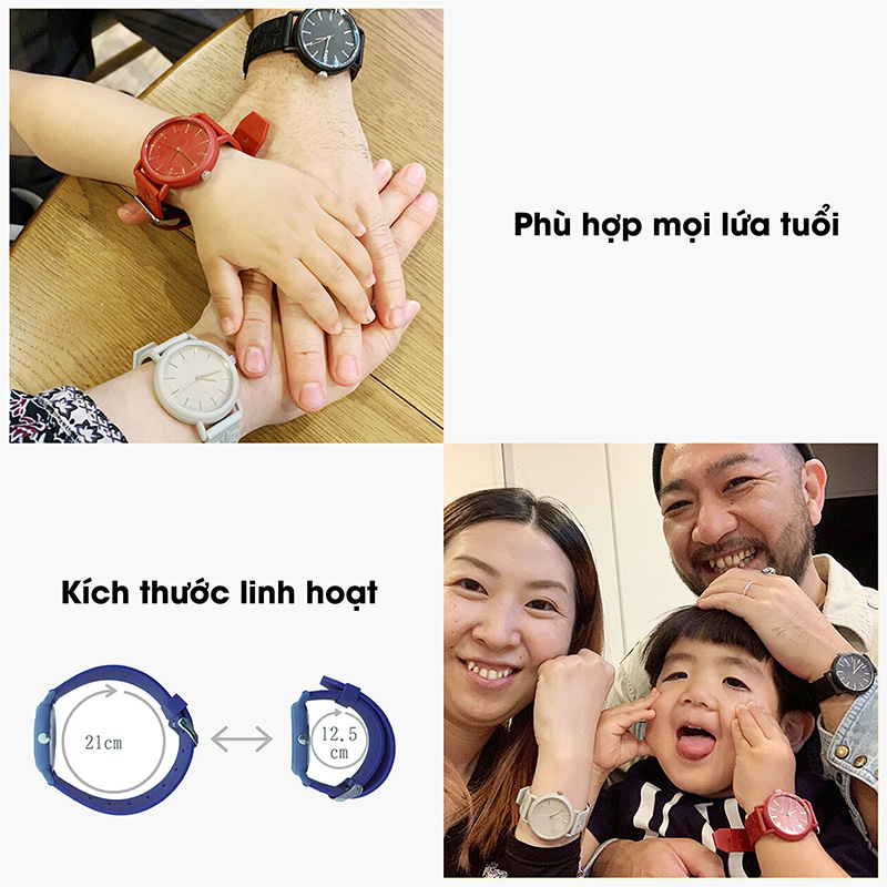 Đồng hồ hương thơm KAORU Nhật Bản 38mm (Kyoto - Hương hoa Sakura) thương hiệu 