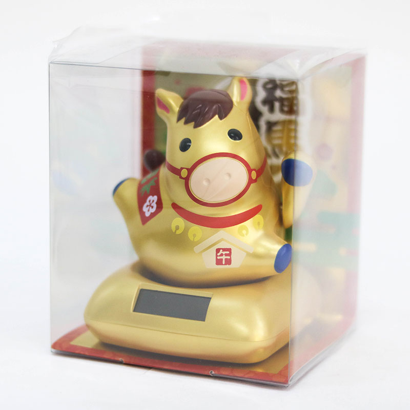 Ngựa vẫy tay may mắn Solar năng lượng mặt trời thương hiệu K.DISPLAY