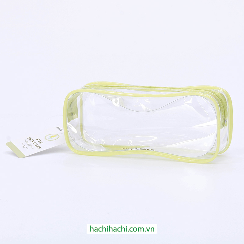 Túi đựng bút trong suốt 20.5x8.5cm (Nhiều mẫu)-Giao mẫu ngẫu nhiên thương hiệu AMIFA