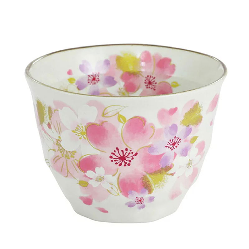 Bộ bình, ly sứ Nhật Bản, bộ bình trà  (Hoa Sakura) thương hiệu 