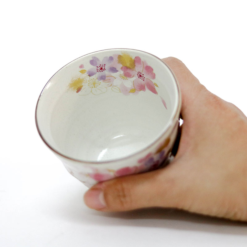 Bộ bình, ly sứ Nhật Bản, bộ bình trà  (Hoa Sakura) thương hiệu 