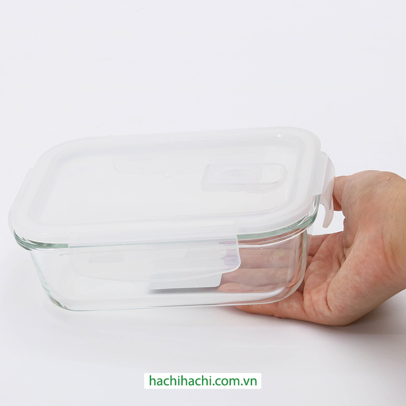 Hộp thủy tinh chịu nhiệt khóa chặt 620ml thương hiệu TAKEDA