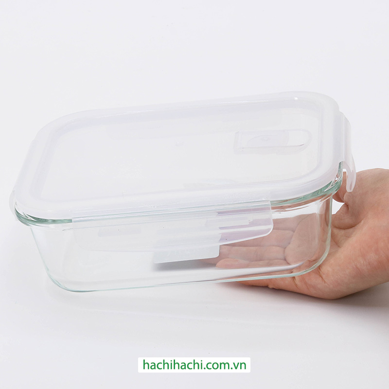 Hộp thủy tinh chịu nhiệt khóa chặt 1.1L thương hiệu TAKEDA