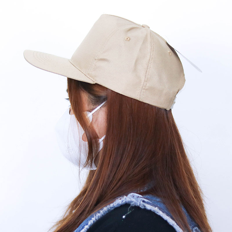 Nón lưỡi trai có ngăn đựng túi gel chườm mát Free size (Beige) thương hiệu TAKEDA