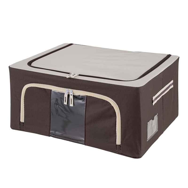 Hộp đựng quần áo gấp gọn có cửa sổ 50x40cm (Nhiều mẫu)-Giao mẫu ngẫu nhiên thương hiệu TAKEDA