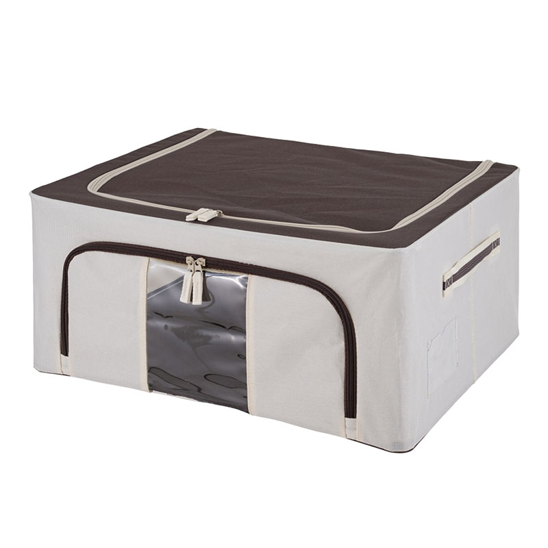 Hộp đựng quần áo gấp gọn có cửa sổ 50x40cm (Nhiều mẫu)-Giao mẫu ngẫu nhiên thương hiệu TAKEDA