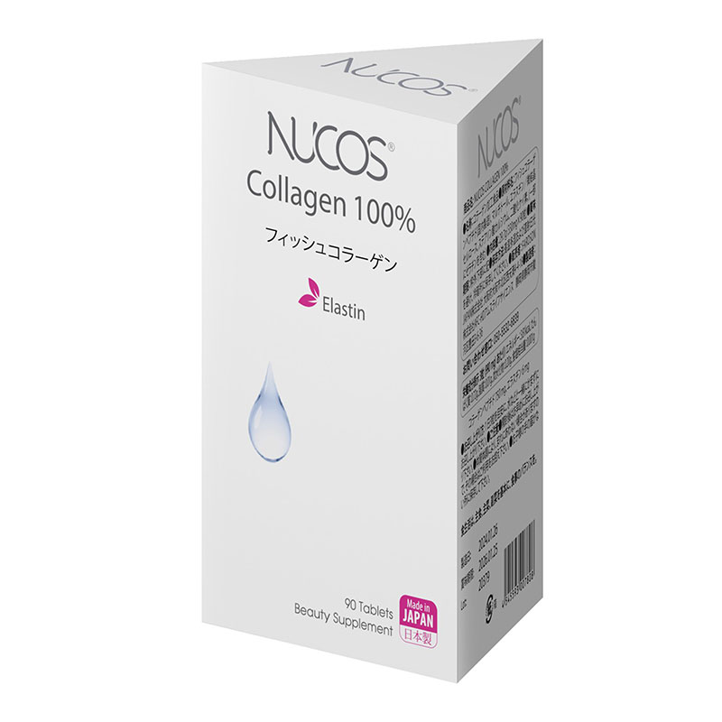 TPBVSK: Viên uống Nucos Collagen Nhật Bản  100% 90 viên, giảm lão hóa, tăng đàn hồi da thương hiệu NUCOS
