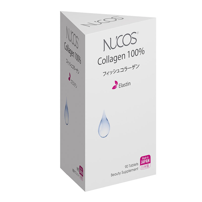 TPBVSK: Viên uống Nucos Collagen Nhật Bản  100% 90 viên, giảm lão hóa, tăng đàn hồi da thương hiệu NUCOS