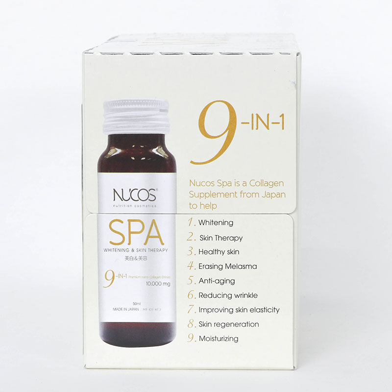 TPBVSK: Nucos  Spa 50mlx10 chai thương hiệu NUCOS