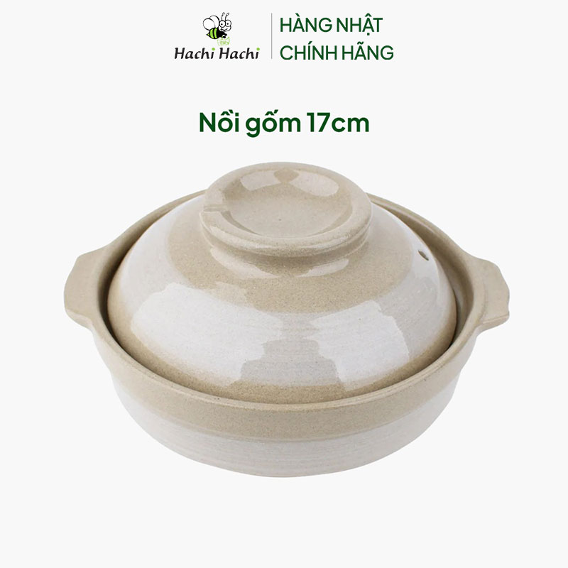 Nồi gốm 17cm thương hiệu LIVING